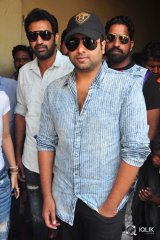 Raja Cheyyi Vesthe Movie Team at Devi Theater